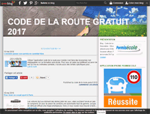Tablet Screenshot of code-de-la-route-gratuit.pro